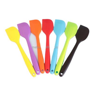 China Sustainable High Quality Professional Food Grade Silicone Scraper Spatula Set For Cooking And Baking Non Stick Cookware Kitchen Tools for sale