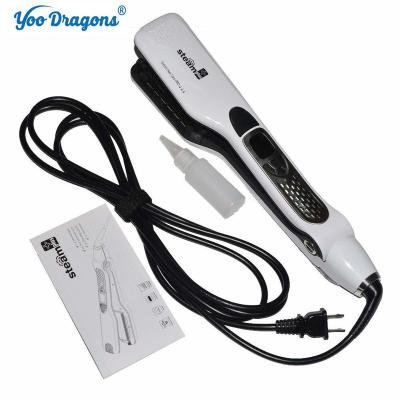 China Household Steam Straightener Steampunk Vapor Hair Styler With Water Protect ISteam Pod Hair Straightener Profesional Strong for sale