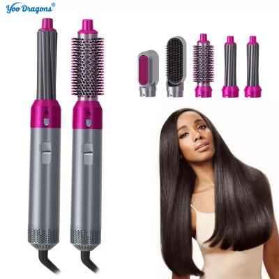 China For Home Use New Arrival One-Step Electric Hair Dryer 5 in 1 Hair Styler Dy Comb Anion espejos Electric Curler Hair Straightener for sale