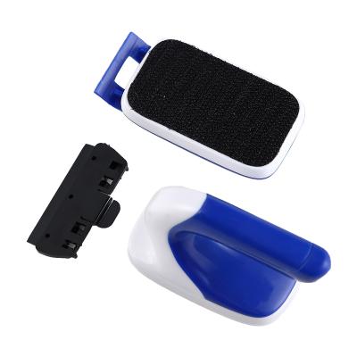 China Viable Magnetic Brush Aquarium Design Handle Algae Cleaner Scrapers For Aquarium Glass for sale