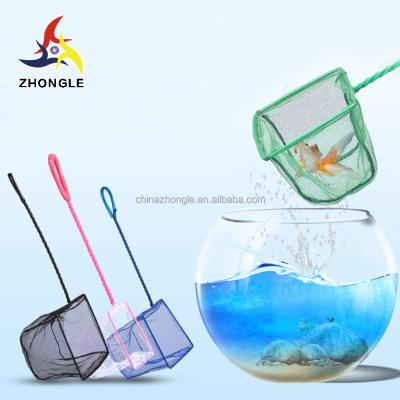 China 12 inch aquarium viable nylon fishing net for sale