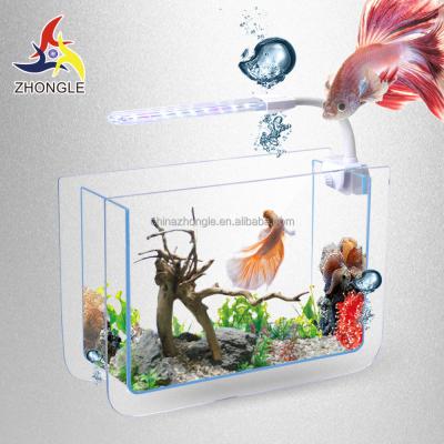 China Viable aquarium mini ultra clear glass fish tank for sale for sale