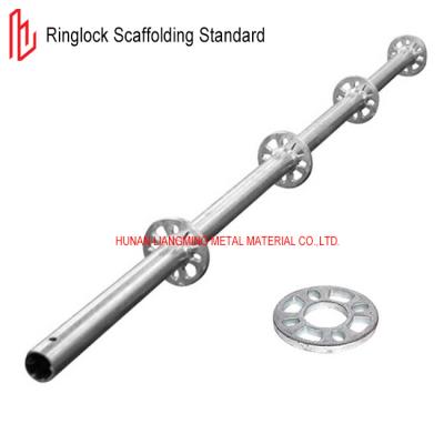 Cina HDG Scaffolding Ringlock Verticale Q235 Q345 Standard di Scaffolding Ringlock in vendita