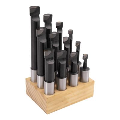 China Boring Boring Tools F1 Boring Cutters 12PCS F1 Boring Cutters Rough Head Type Boring Cutters 18mm Set for sale