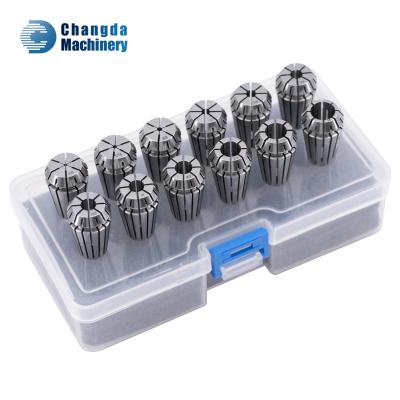 China 2019 New CNC Machining Center Machine Tools Accessories ER16-12pcs Bushing Set Spring Bushing for sale