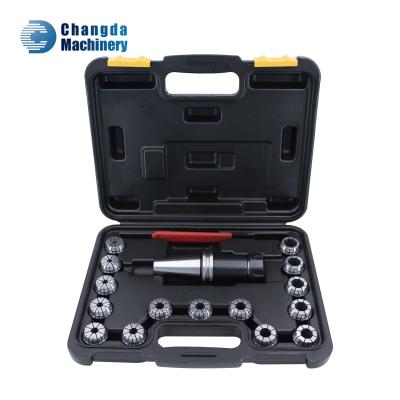 China High Speed ​​Drilling Machine Tools Precision DIN69871 SK40 ER32 Bushing Chuck Tool Holder ER32 Bushing Milling Tapping Grinding Set for sale