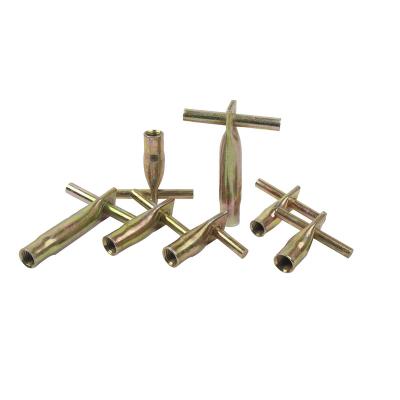 China Customized Precast Concrete Tubular Jack Fixing Jack Inserts With Cross Pin for sale