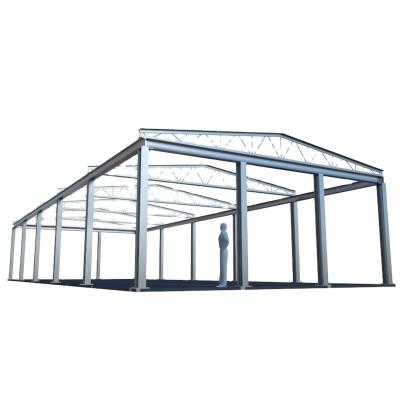 China Prefabricated and prefabricated steel construction workshop workshop warehouse / building steel structure warehouse office en venta