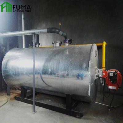 China FM Coal Gas Air Pressure Horizontal Dual Function Hot Water Heating Boiler For Greenhouse for sale