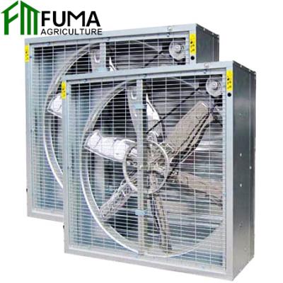 China Factory Industrial Exhaust Fan With Cooling Pad For Greenhouse Cooling System en venta