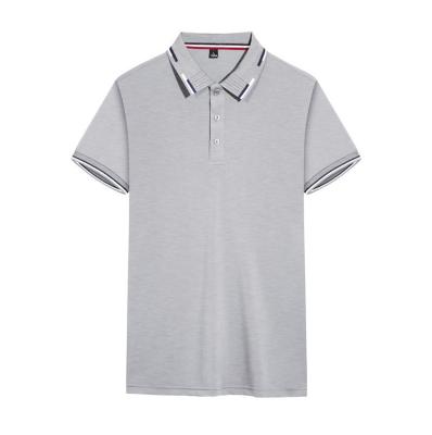 China Golf Casual Men's Blank Custom Logo QUICK DRY Polo Shirt Blank Custom Logo Summer 100% Cotton Polo Shirts for sale