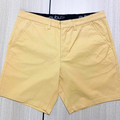 China Breathable Summer Hot Sale 9 Inch Stretch Cotton Men's Casual Unisex Shorts Pants Chino Shorts Above Knee Men's Chino Shorts for sale