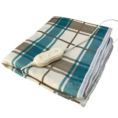 China Overheating Protection Wholesale soft non-woven printing home electric blanket single double control can only switch electric blanket for sale