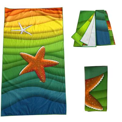 China Child-Proof Wholesale high-end beach towel travel portable towel beach swimming shawl for sale