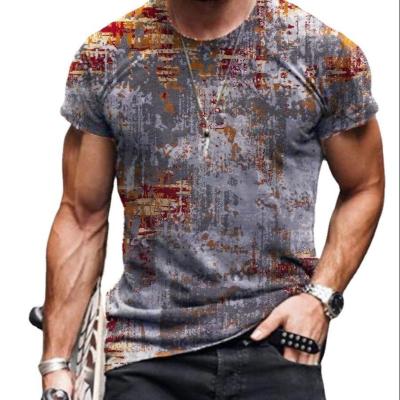 China Ever Popular Luxury And High Quality Camouflage Mens Anti-pilling Polyester T-Shirts for sale