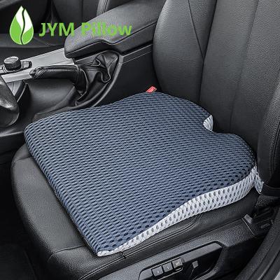 China Breathable Factory Pillow Office Cushion Anti-static 3D Mesh Cover Memory Foam Wedge Seat for sale