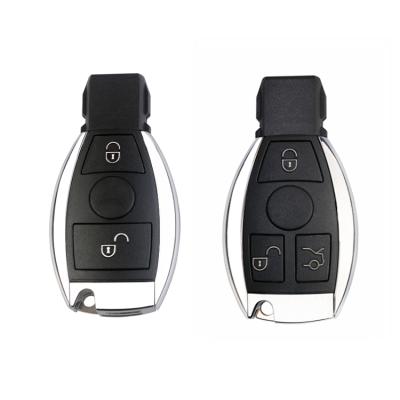 China +Metal Plastic 2/3 Buttons BGA And Shell Case Fob Car Remote Key For Mercedes-Benz C300 C350 CL500 CL600 CLS CLK GL ML SL NEC Car Key for sale