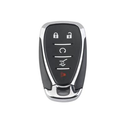 China Plastic Car Keyless Entry 5 Buttons Remote Key FOB Case Shell Fit Chevrolet Equinox Blazer Pass Through Auto Smart Key Casing for sale