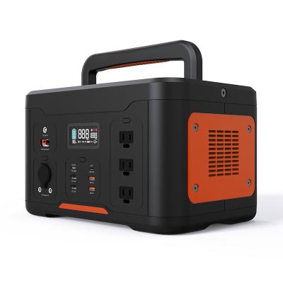 China 500W 600w 800w 1000w 100w 300w 1500w 2000w 2400w Cordless Charging Solar Generator with Wireless Charger 220V Lithium Portable Power Station for sale