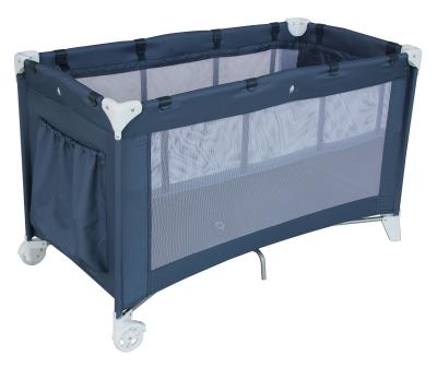 China Steel Type Crib Metal Frame Travel Camp Crib Set Iron High Quality Modern High Quality Bed Hutch Chosen Pen for sale