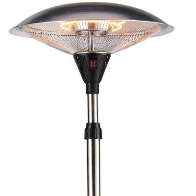 China Cixi V-Market 2000W Horizontal Wholesale Waterproof Outdoor Umbrella Stand Patio Heater for sale