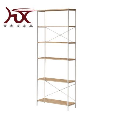 China Modern Home Office 6 Tier Shelf Rack Metal Storage Shelf Display Rack for sale