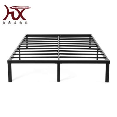 China Queen Platform Bed Strong Heavy Duty Frame 14 Inch Mattress Foundation Bed Frame, 12 Inch Underbed Storage for sale