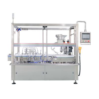 China Liquid Beverage Filling Machine Filling Production Line Screw Cap Integrated Automation Equipment for sale