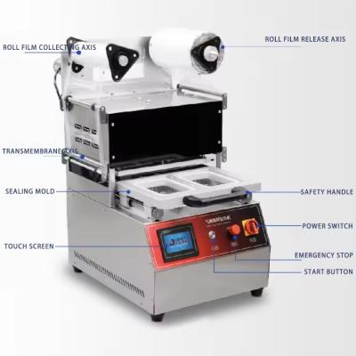 China Verpakkingsmachine voor gecorrigeerde atmosfeerbak Vacuümverzegelmachine voor verpakking van voedsel vlees versheid verzegelmachine voor bak Te koop