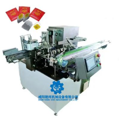 China DXDW120 304 Stainless Steel Full Automatic Tea Bags Packaging Machine 180mm Touch Screen Operate Panel for sale