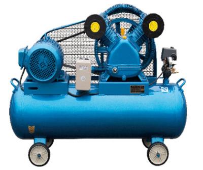 China Industriële 100l-van de de Compressorlucht van de Riemaandrijving de Pomp4kw 90mm Cilinder Te koop