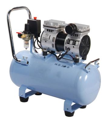 China 1.5hp stille Zuigercompressor Draagbare 2800rpm 7 Bar 100psi Te koop