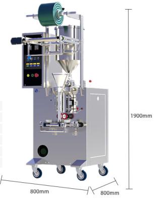 China 304SS Shampoo Sachet Packing Machine Filling Honey Liquid Food Beverage for sale