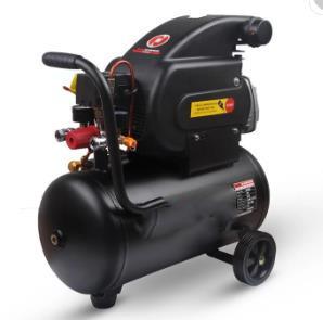 China 25kg Direct Drive Air Compressor 50l Belt Drive Black For Home Decoration for sale