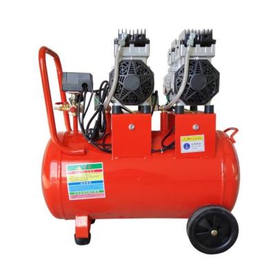 China 70dB Red Dual Piston Air Compressor 112MM Direct Driven Type zu verkaufen