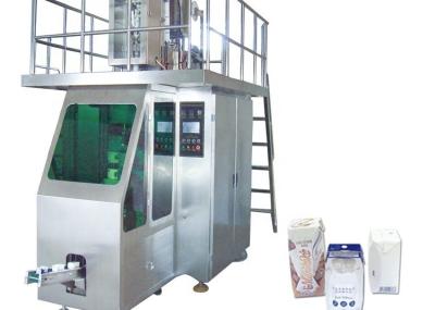 China Automatische Karton-Füllmaschine 1000ML MJ 2400 aseptische für Milch-Getränk zu verkaufen