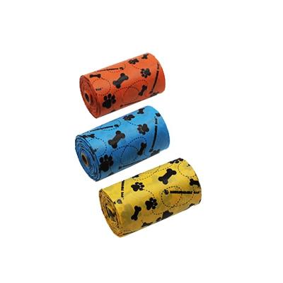 China Sustainable Eco Friendly Custom Scented Disposable Compostable Dispenser Waste Dog Poop Biodegradable Bags for sale