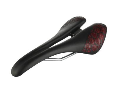 China ORIGINAL DESIGN Special Shape Road Racing Seat Competition Bike Saddle With Hollow Out Design for sale