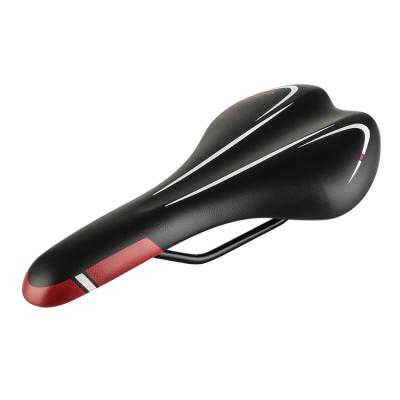 China ORIGINAL DESIGN Flat Shape Design Bicycle Saddle Vacuum Foam Road Bicycle Seat Cool for sale