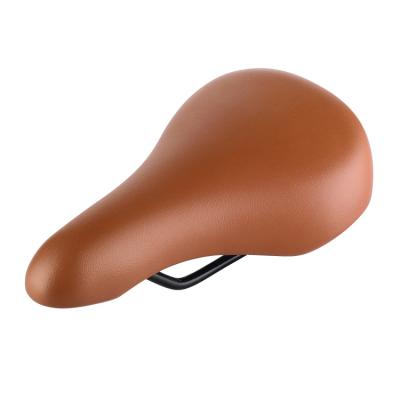 China ORIGINAL DESIGN Artificial Leather Flat Surface Kids Bike Saddle Bmx Single Junior Bike Seat for sale