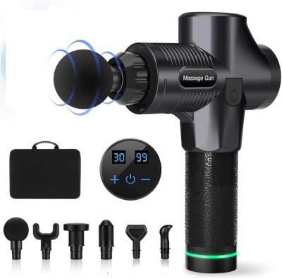 China Deep muscle massage gun 20gears for choice. Muscle Thera Percussion Massager Gun 30 Speed ​​Massager Handheld Fascia Gun Massage Guns for sale