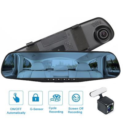 China Global Wholesale Wholesale HD 1080P Full HD Car Video Recording Dual Cam 4.3