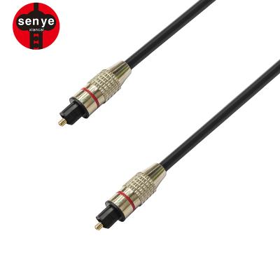 China Male Speaker Digital Cable Toslink Optical Audio Fiber To Male Cord Compatible With Home Theater Sound Bar TV PS4 Xbox for sale