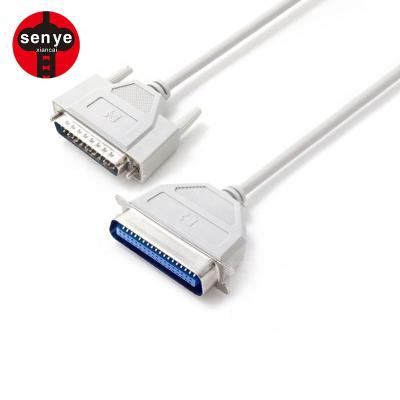 China Computer good quality 25 pin parallel printer cable for computer for sale