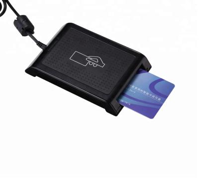 China 13.56MHZ HF USB Interface Magnetic Stripe Card Reader Writer With RFID D5 for sale