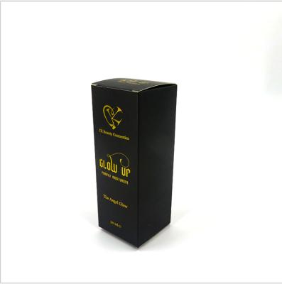 China High Quality Biodegradable Eco Friendly 350gsm Cosmetics Packaging Customized Paper Box for sale