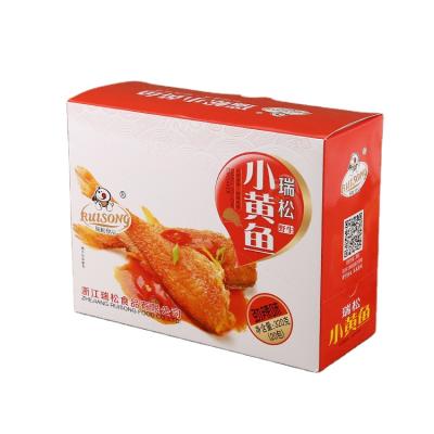 China Good Quality 300gsm Recyclable Matte Lamination Food Package Box With Custom Logo for sale