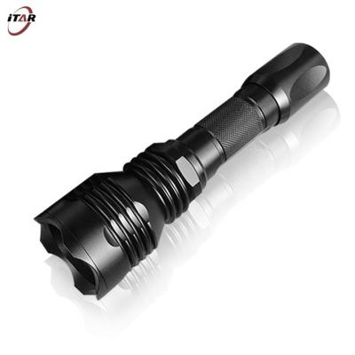 China Emergency XM-L2 1000 Lumens LED Flashlight Rechargeable Handheld Tactical Torch for sale