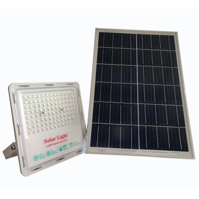 China Good Quality IP65 100w Outdoor Explosion Proof Remote Control Waterproof Solar Penal Led Flood Light for sale