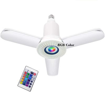 China E27/B22 36w E27 modern color 6500K deformable RGB light high quality and easy install indoor atmosphere for sale